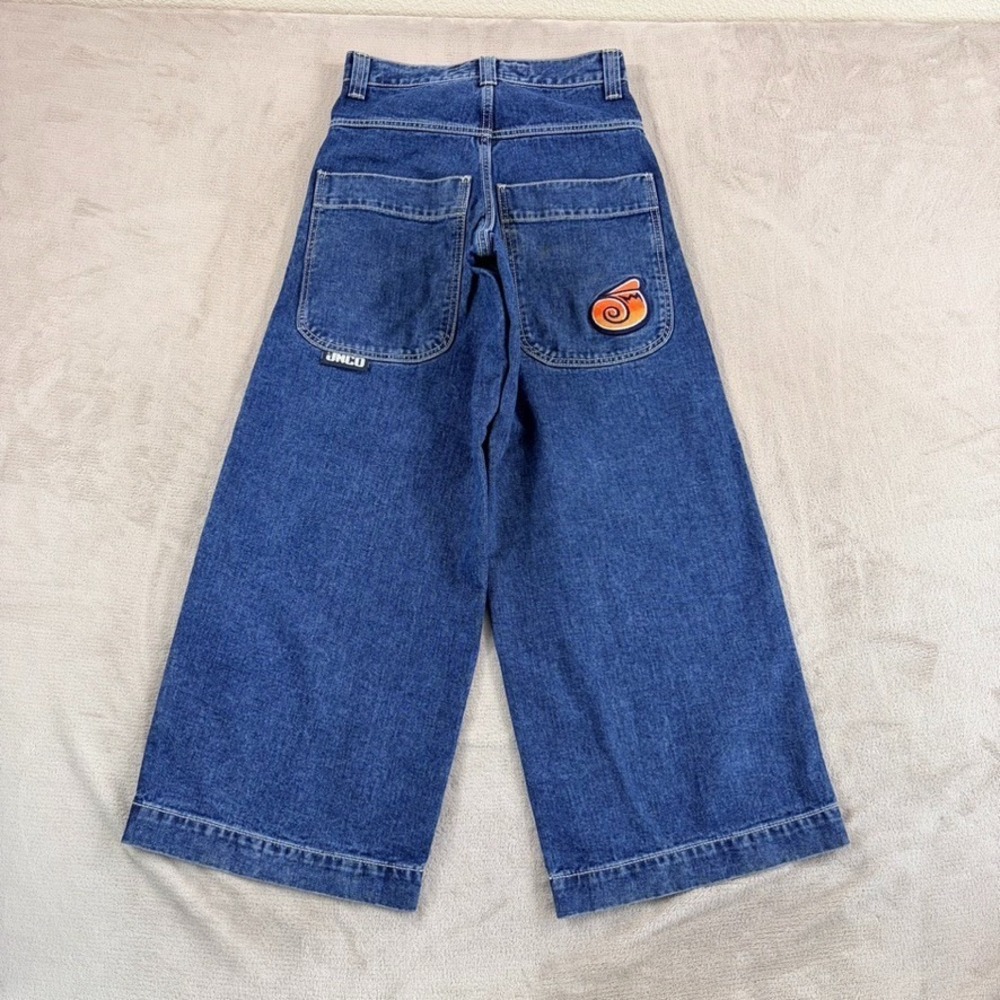 Vintage JNCO Twin Cannon‎ 26 Wide Leg Baggy Jeans 28x31 (Tag 26x30) Grunge Skate